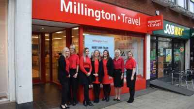A photograph of Millington Travel in Hinckley