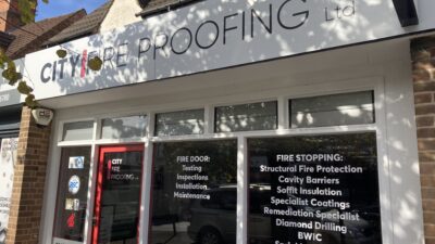 A photograph of City Fire Proofing Ltd in Hinckley