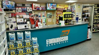 A photograph of Edmundson Electrical in Hinckley