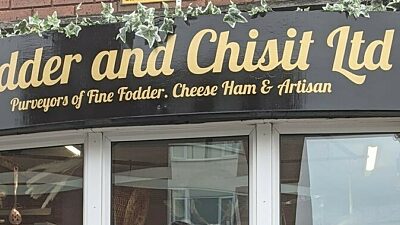 A photograph of Fodder & Chisit - Delicatessen and Crafts in Hinckley
