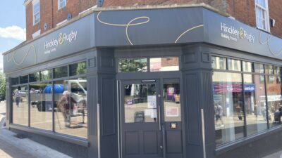 A photograph of Hinckley & Rugby Building Society in Hinckley