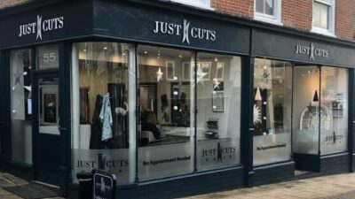 A photograph of Just Cuts in Hinckley