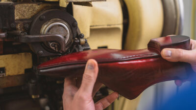 A photograph of Hinckley Shoe Repairs in Hinckley