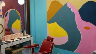 A photograph of Shortys Barbers in Hinckley