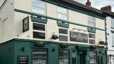 A photograph of The Greyhound Pub in Hinckley