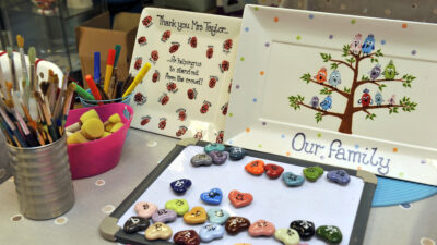 A photograph of The Pottery Shed in Hinckley