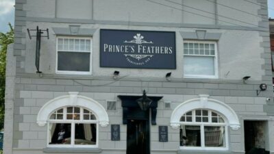A photograph of Prince's Feathers Pub in Hinckley