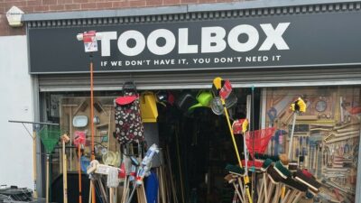 A photograph of Toolbox - Hinckley's Independent DIY shop in Hinckley