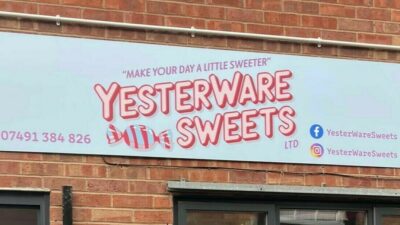 A photograph of YesterWare Sweets in Hinckley