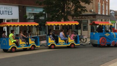 Hinckley BID's Summer of Fun - Robbie the Land Train promotional image