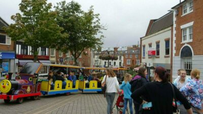 Hinckley BID's Summer of Fun - Lenny the Land Train promotional image