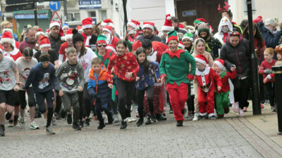 Hinckley BID & HBBC's Festive Family Fun Run promotional image