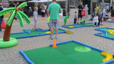 Hinckley BID's Summer of Fun - Crazy Golf at The Crescent promotional image