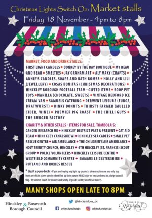 Light switch on stalls poster