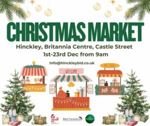 Hinckley BID's Christmas Market promotional graphic