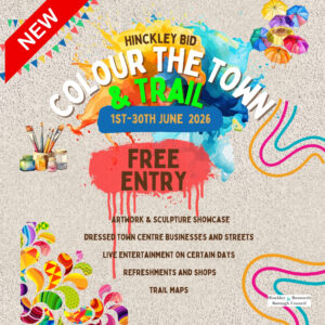 Colour The Town & Trail 2026 promotional graphic