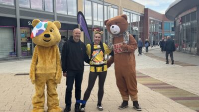 BBC Leicester visit with Pudsey promotional image
