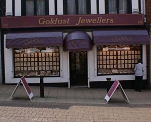 Goldust Jewellers offer promotional graphic