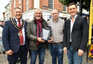 MS2024 Ian Croxhall trophy Most Elegant Sports Car Steve Chester