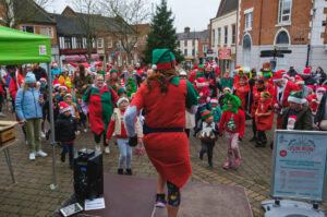 Hinckley Town Centre Annual Festive Run Hailed a Great Success photograph