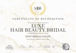 LUXE Hair.Beauty.Bridal is celebrating photograph