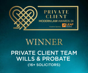 Thomas Flavell & Sons Solicitors' Scoops Award photograph