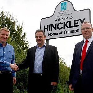 Hinckley Home of Triumph photograph