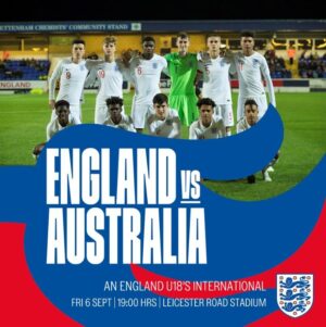 International Football comes to Hinckley! photograph