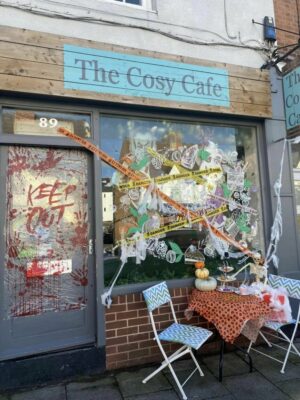 The Cosy Cafe crowned Best Dressed for Halloween! photograph