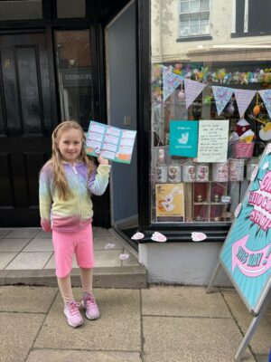 Winners Announced for Hinckley BID’s Easter Bunny Hunt Prize Draw photograph